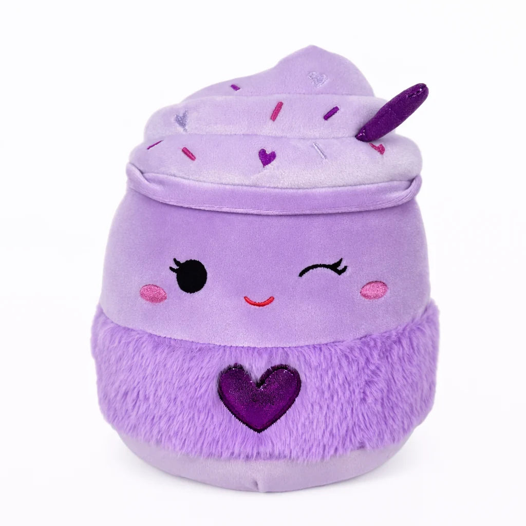 Squishmallows 8 Inch Tracie the Cupcake Valentine Plush Toy