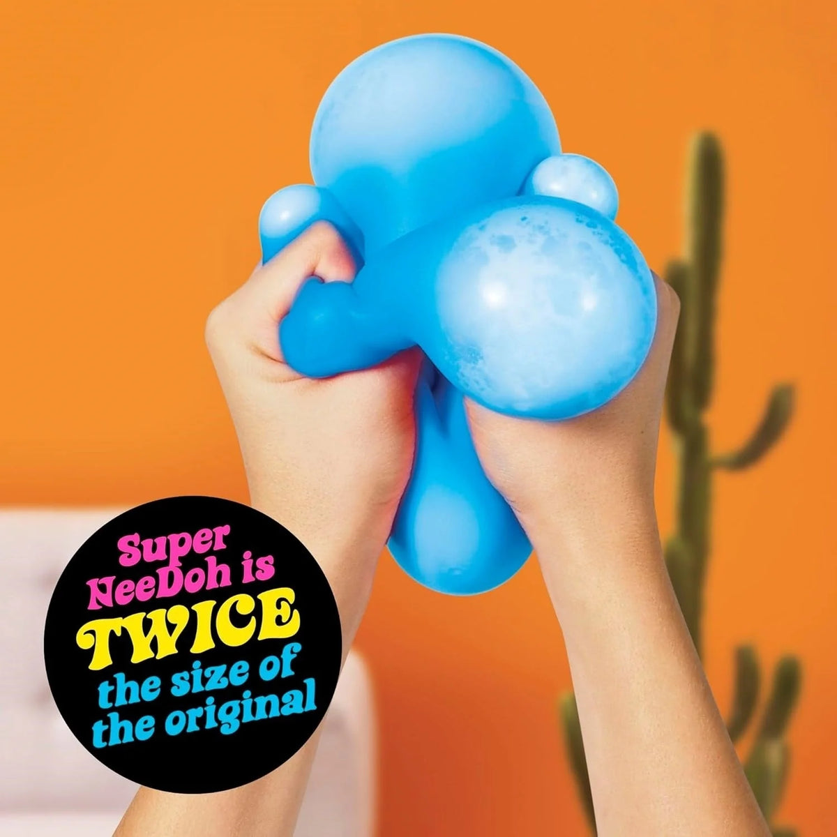 Super NeeDoh – Jumbo Stress Ball – 4.5” – Assorted