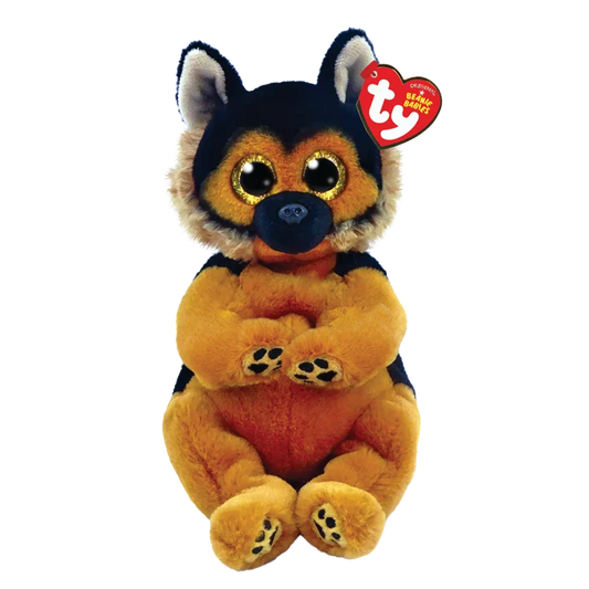 TY Beanie Plush Dog – German Shepherd Stuffed Animal Toy (Soft Plush)