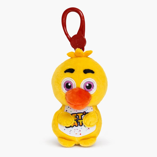 Five Nights at Freddy’s Chica Clips Plush – Mini Character Plush Keychain